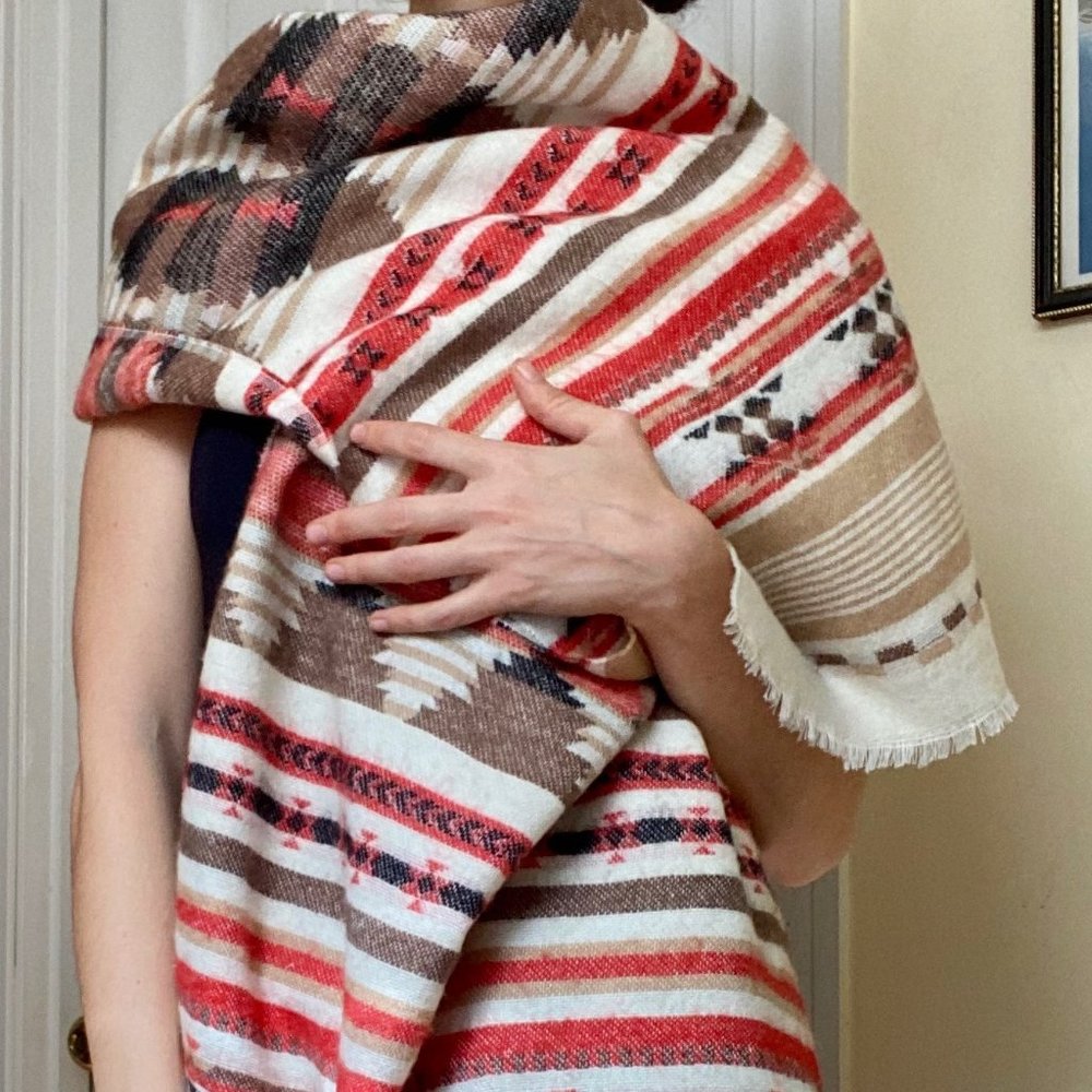 Zara Aztec Scarf/Shawl *NEW*